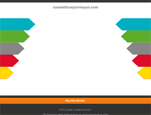 Tablet Screenshot of cosmeticospormayor.com